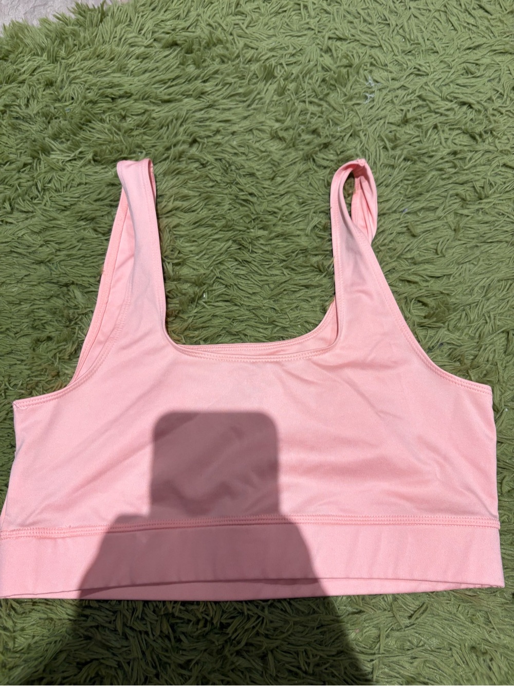 Jenni Light Pink Scoop Sports Bralette